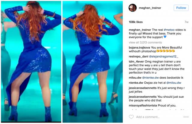 Celebrities Aren’t Always Photoshopped Properly…