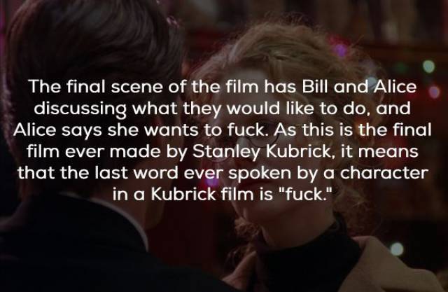 Mildly Arousing Facts About “Eyes Wide Shut”