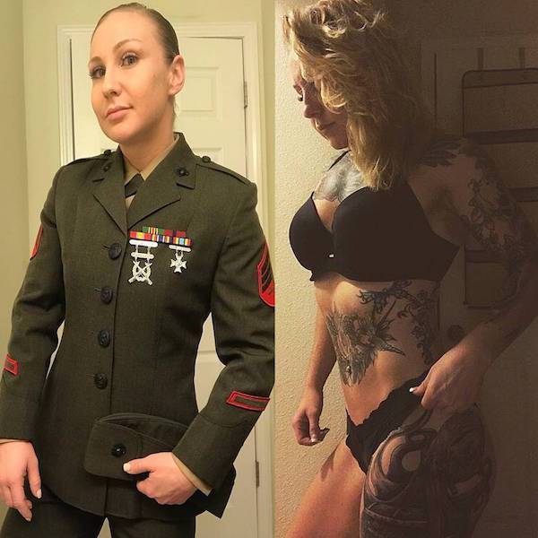 Uniforms Only Make These Beauties Better