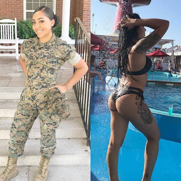 Uniforms Only Make These Beauties Better