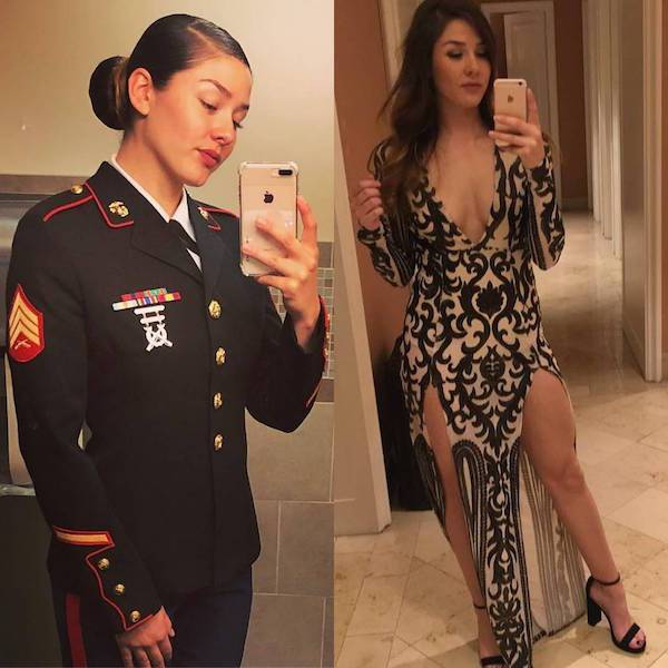 Uniforms Only Make These Beauties Better