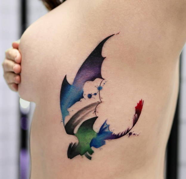 Sideboob Tatoo As A New Art Form