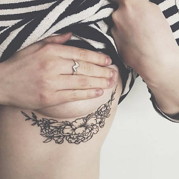 Sideboob Tatoo As A New Art Form