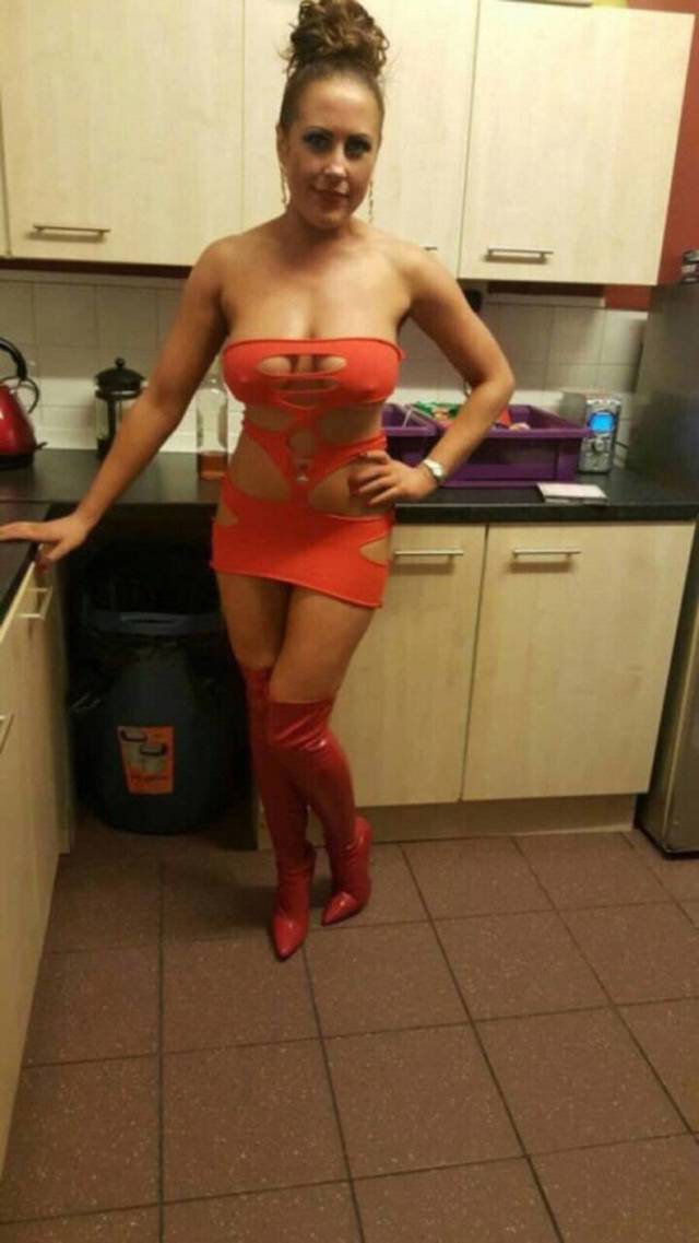 Oh My, Those Tight Dresses