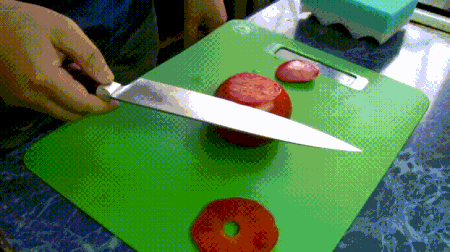 Watching Sharp Knives Cutting Stuff Is Incredibly Satisfying!