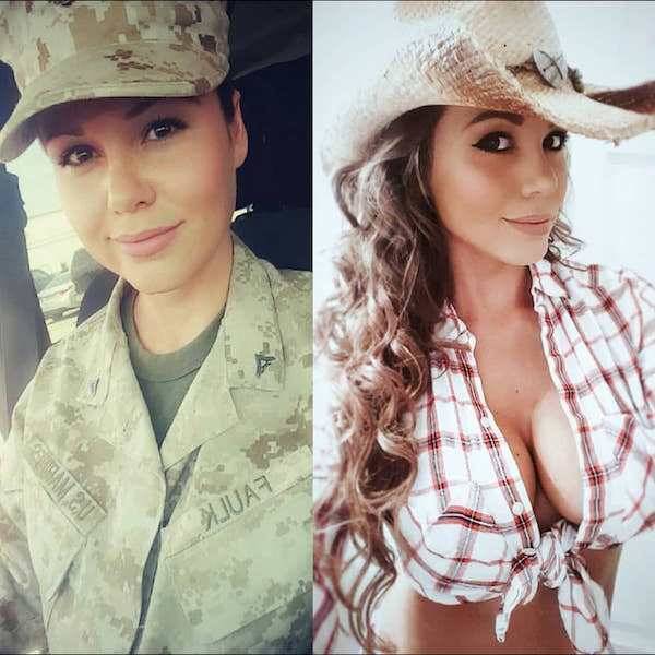 Uniform Ladies Don’t Always Wear Their Uniforms