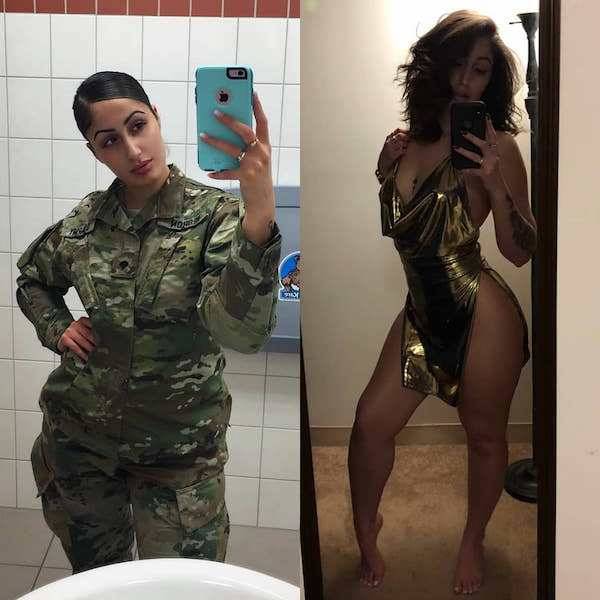 Uniform Ladies Don’t Always Wear Their Uniforms