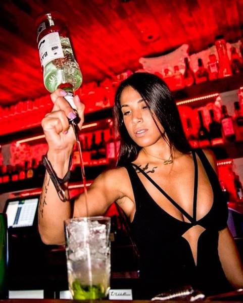 Hot Bartenders With Very Hot Drinks!