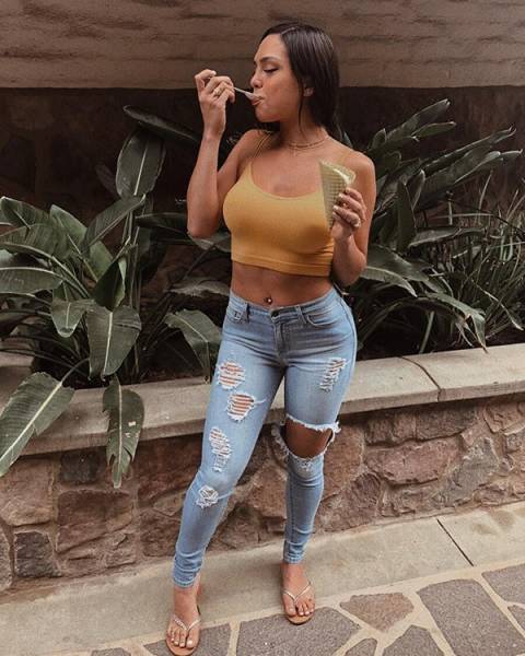 Those Jeans Are Barely Holding!