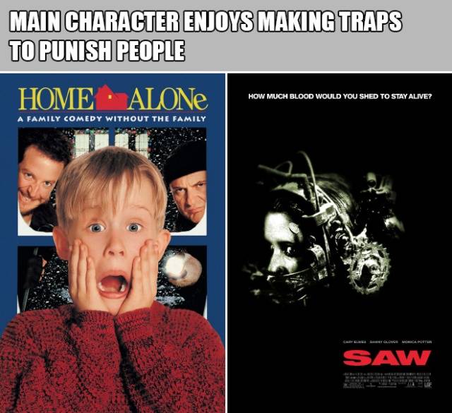 Two Movies, Same Description