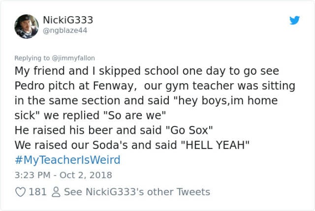 Some Teachers Are Really Weird