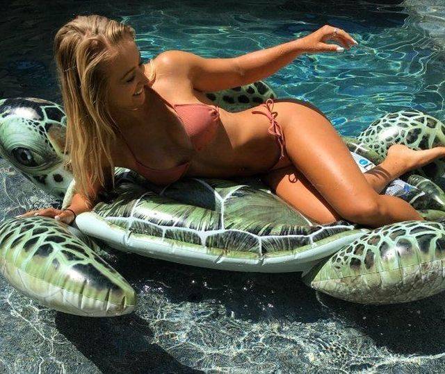 Girls Invite You To Join Them In The Pool