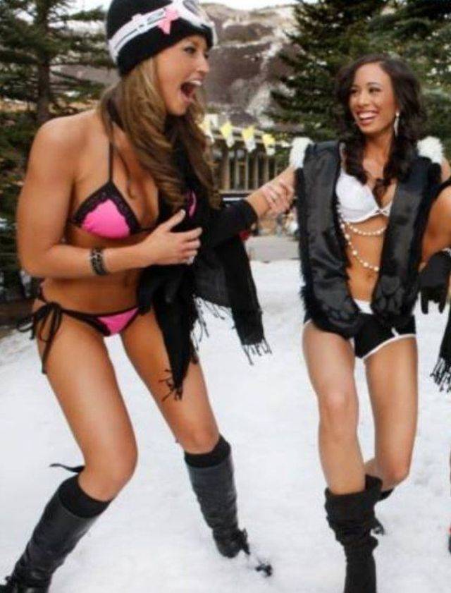 Winter Is Never Too Cold For These Hotties