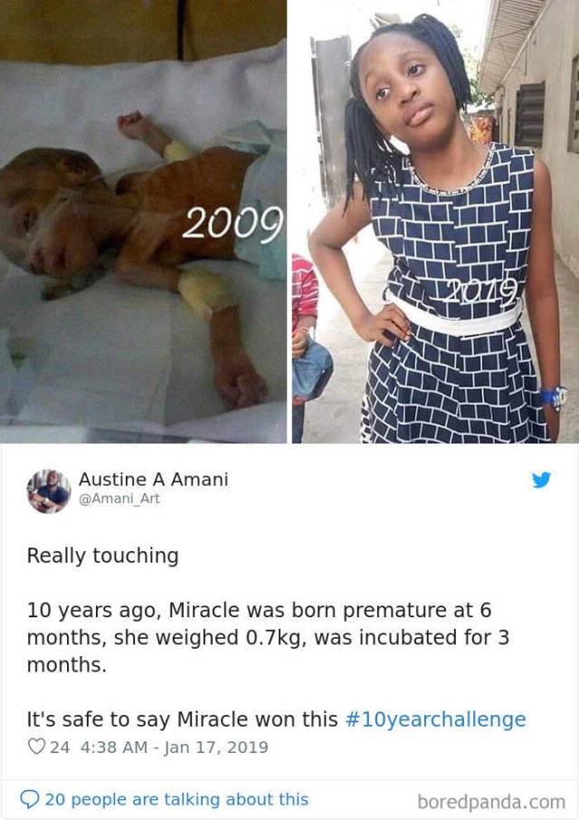 How To Nail A 10-Year Challenge