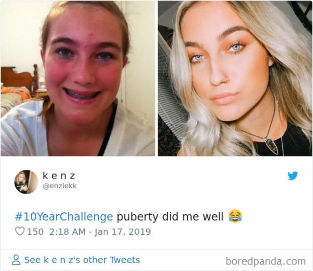 How To Nail A 10-Year Challenge