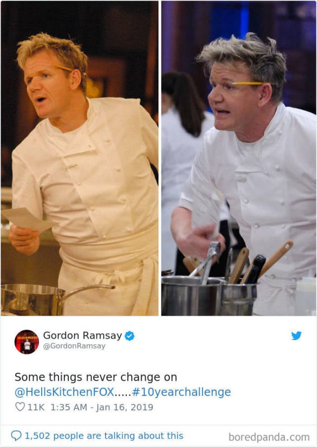 How To Nail A 10-Year Challenge