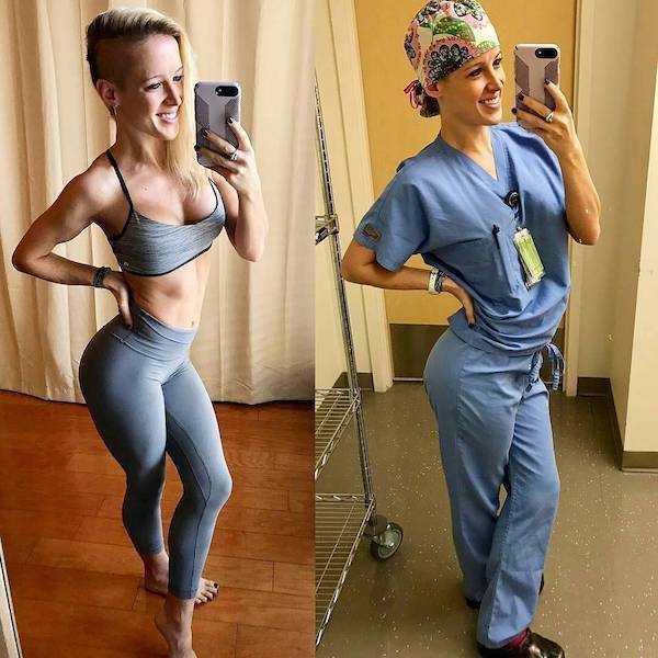 Uniform Ladies Don’t Always Wear Their Uniforms