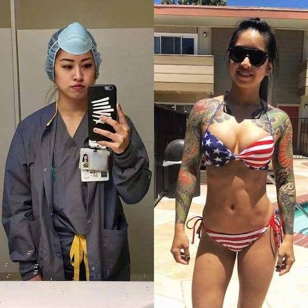 Uniform Ladies Don’t Always Wear Their Uniforms