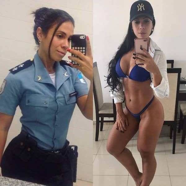 Uniform Ladies Don’t Always Wear Their Uniforms