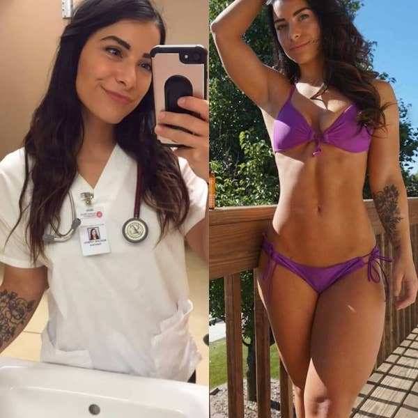 Uniform Ladies Don’t Always Wear Their Uniforms