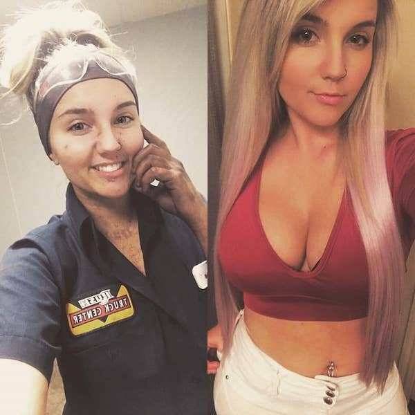 Uniform Ladies Don’t Always Wear Their Uniforms