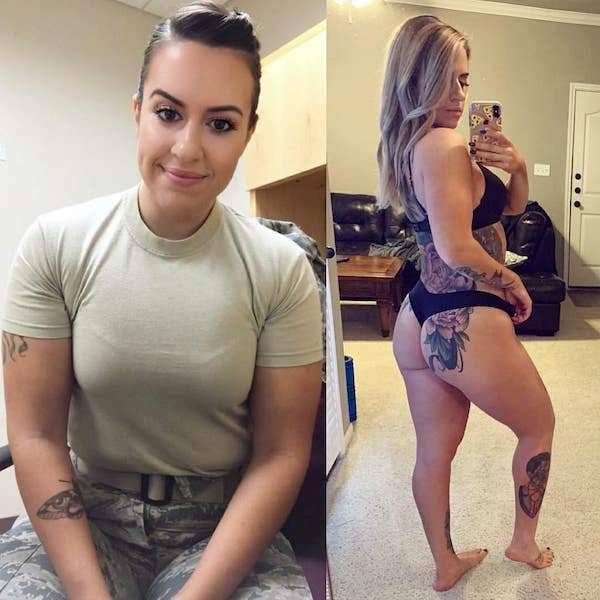 Uniform Ladies Don’t Always Wear Their Uniforms