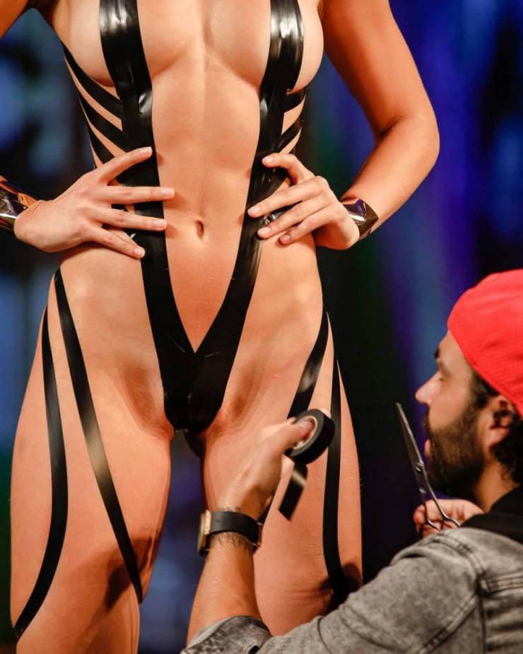 2019 Is The Year Of Tape Bikinis