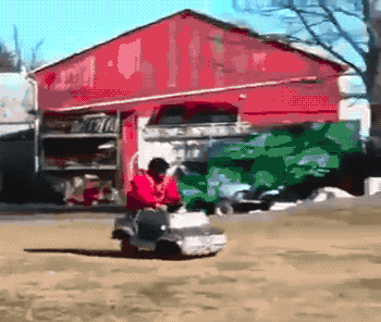 To Be Fair, He’s Not A Very Skilled Stuntman