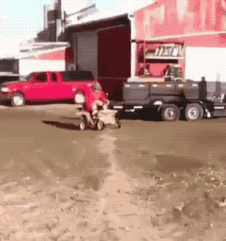 To Be Fair, He’s Not A Very Skilled Stuntman