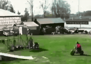 To Be Fair, He’s Not A Very Skilled Stuntman