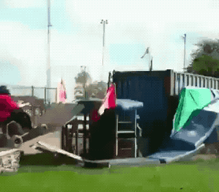 To Be Fair, He’s Not A Very Skilled Stuntman