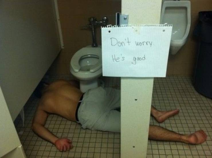 You Are Way Too Drunk…