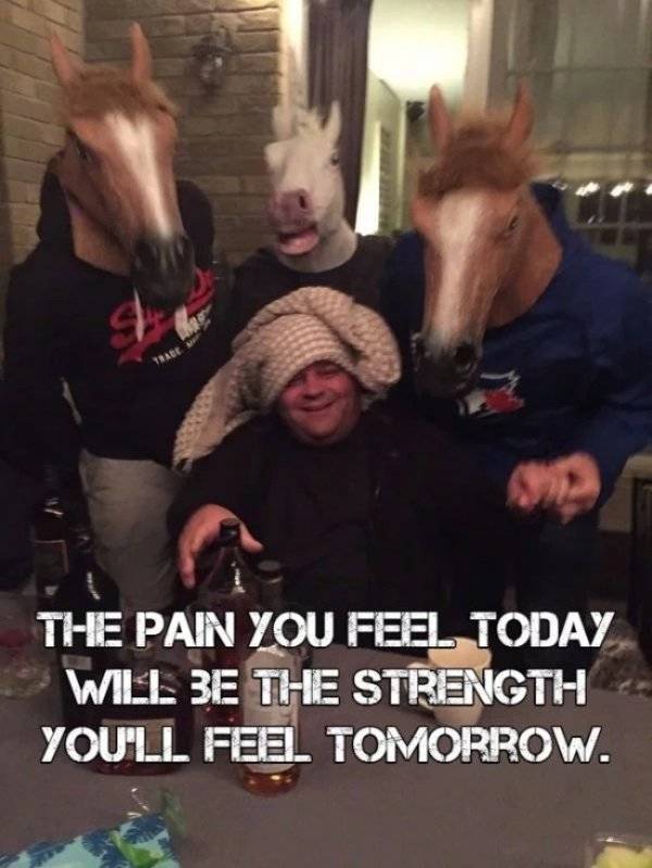 You Are Way Too Drunk…