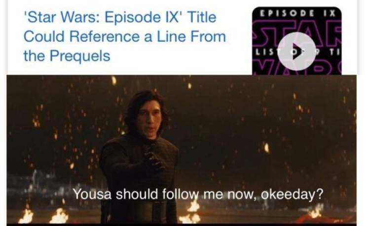 Great “Star Wars” Memes These Are