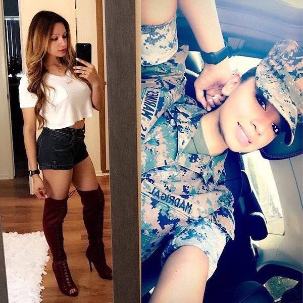 Uniform Ladies Don’t Always Wear Their Uniforms