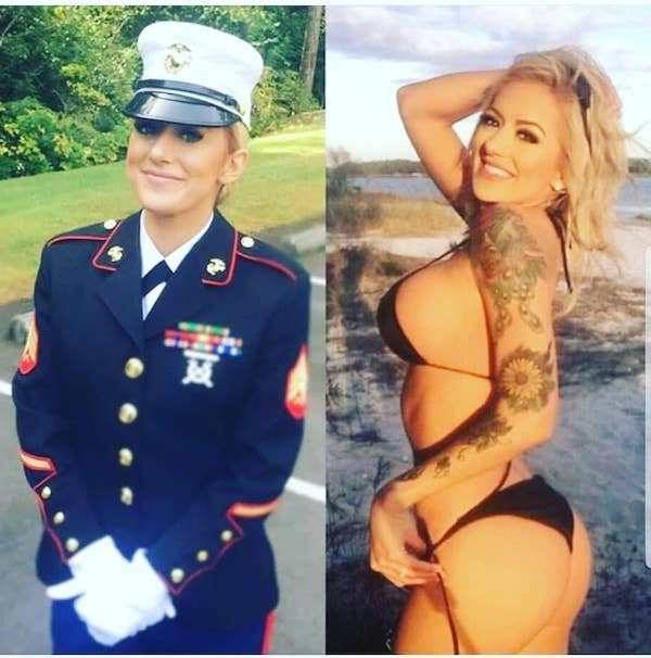 Uniform Ladies Don’t Always Wear Their Uniforms