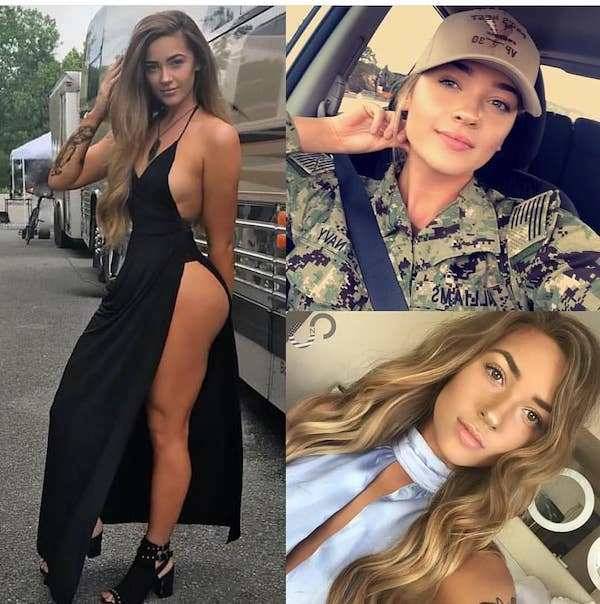 Uniform Ladies Don’t Always Wear Their Uniforms