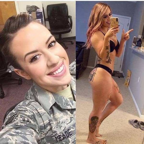 Uniform Ladies Don’t Always Wear Their Uniforms