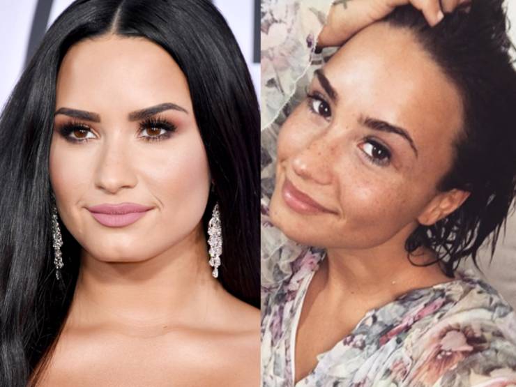 Singers Look So Strange Without Makeup