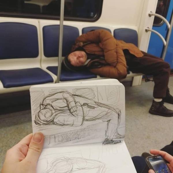 Subway Is Such A Fun Place!