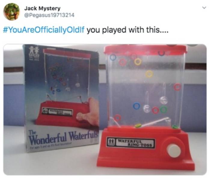 You Are Way Too Old…