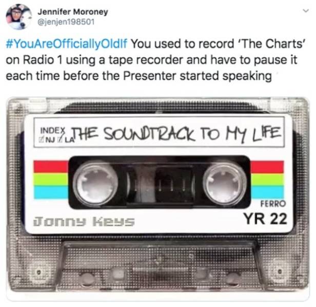 You Are Way Too Old…