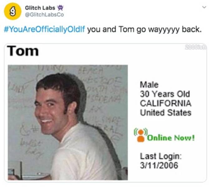 You Are Way Too Old…