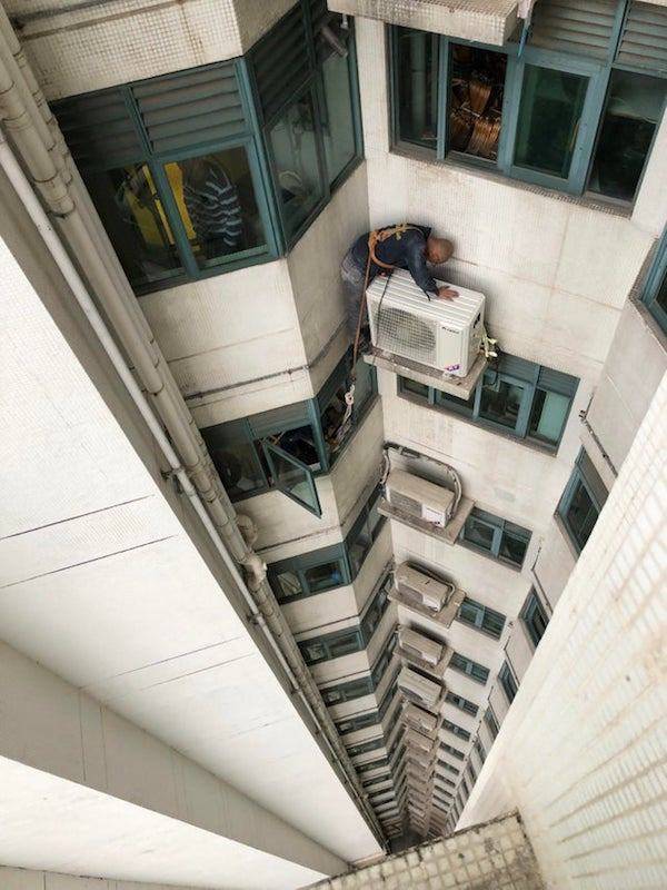 Looking Down Is Highly Not Recommended