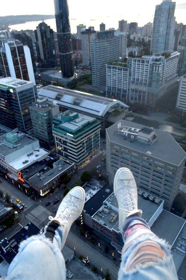 Looking Down Is Highly Not Recommended