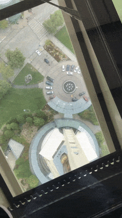 Looking Down Is Highly Not Recommended