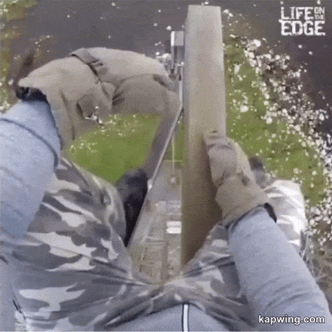 Looking Down Is Highly Not Recommended