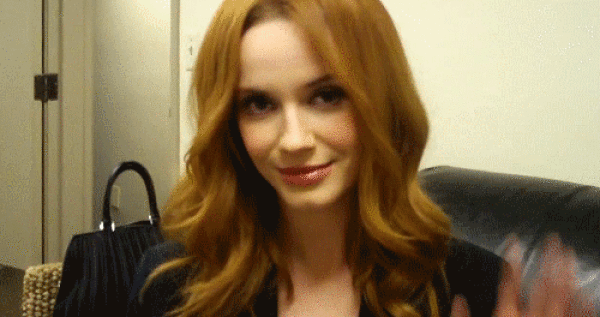 Christina Hendricks Is Too Red And Too Hot