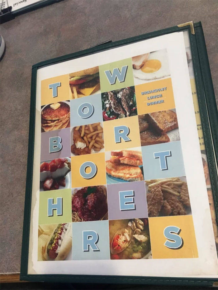 Restaurants, Come Up With Some Better Designs!