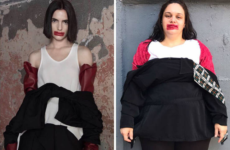 Brazilian Woman Hilariously Recreates “Stylish” Photos